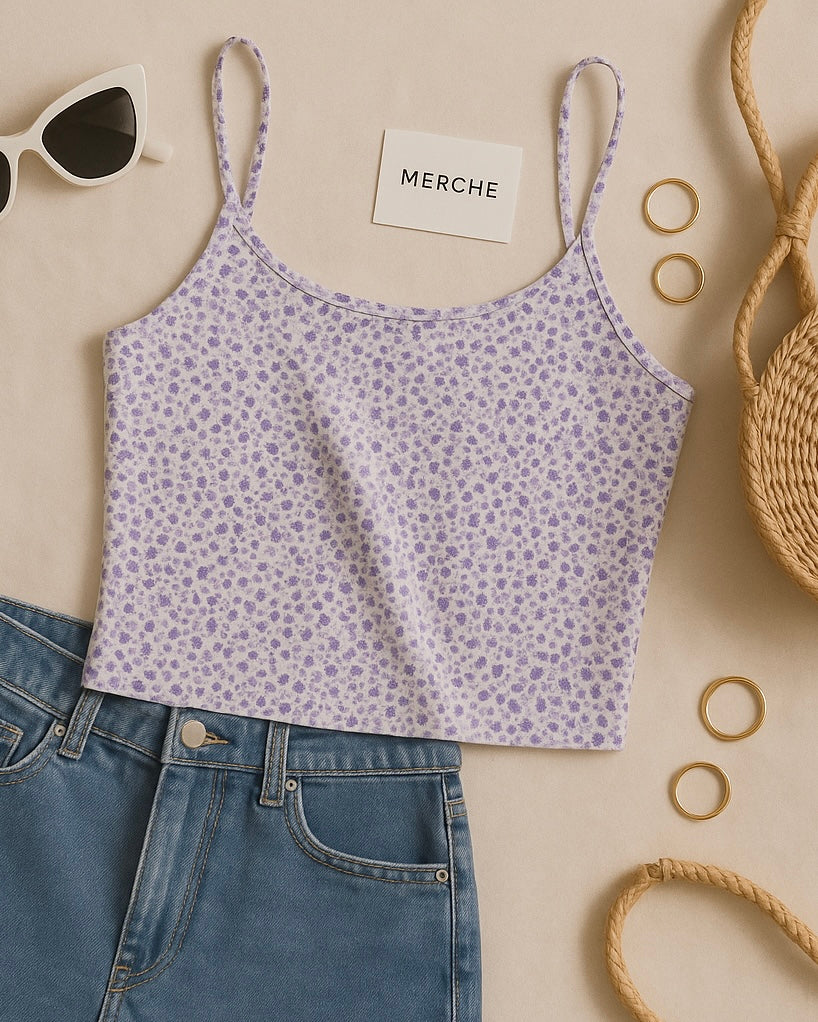 WILD PETAL LILAC CAMI TOP
