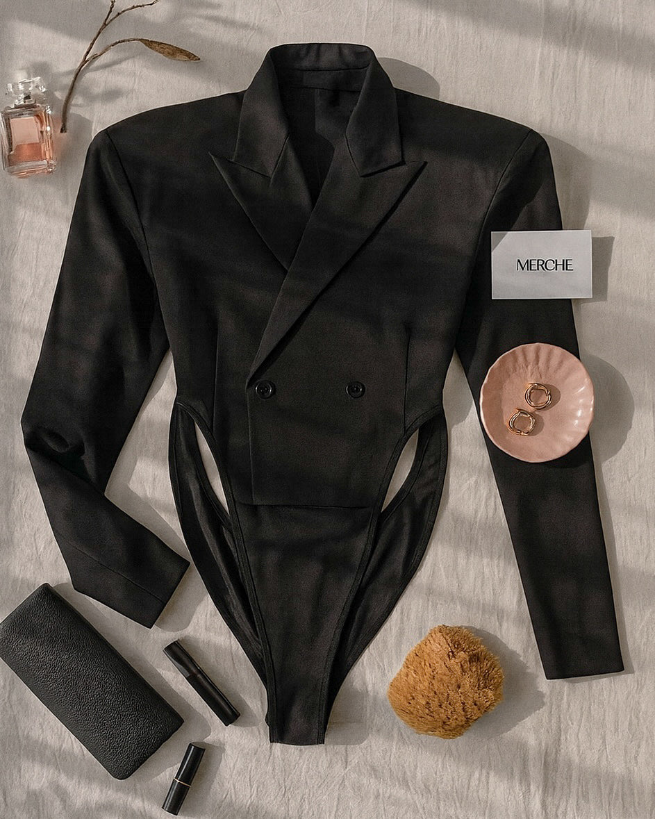 EVERYTHING FOR ME BLAZER BODYSUIT