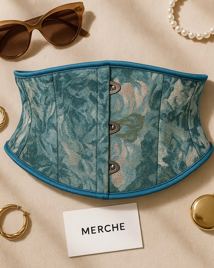 ROOFTOP DATE JACQUARD CORSET BELT