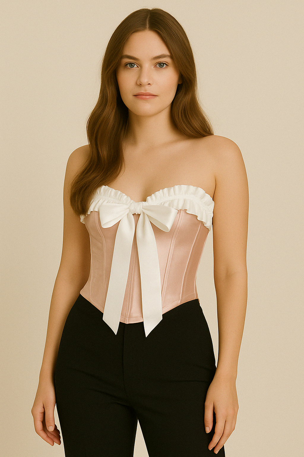 TALK TO ME BONING DETAIL CORSET