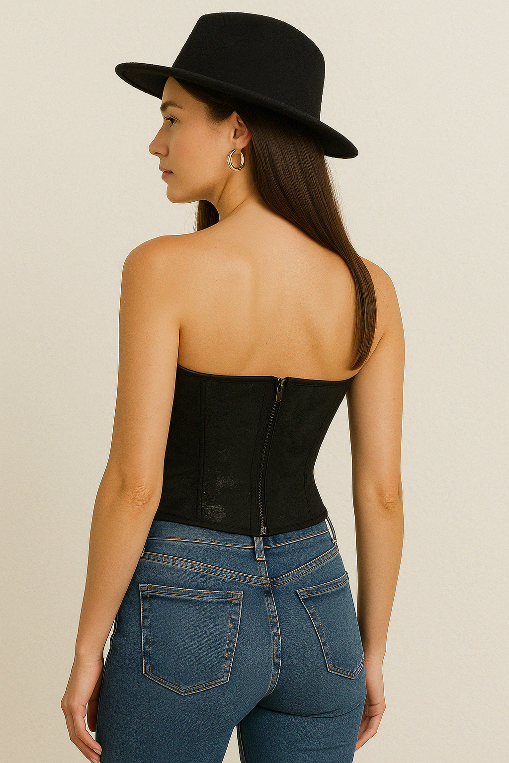 XO XO LUXE BLACK CORSET