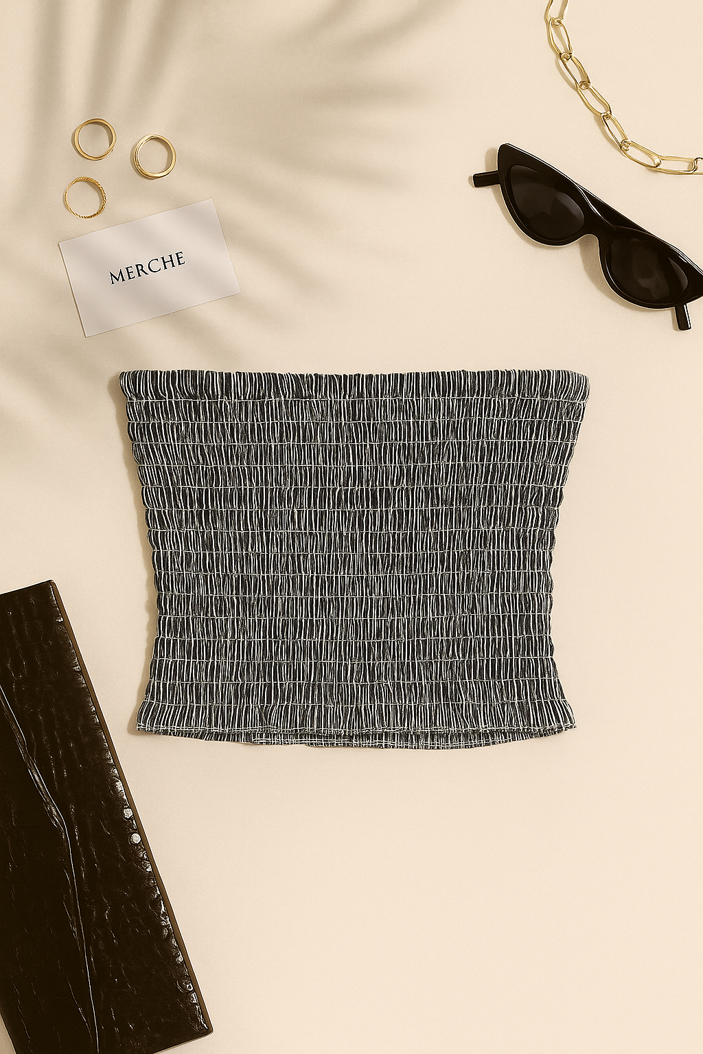 MONACO MUSE MASSIVE BOW BANDEAU TOP