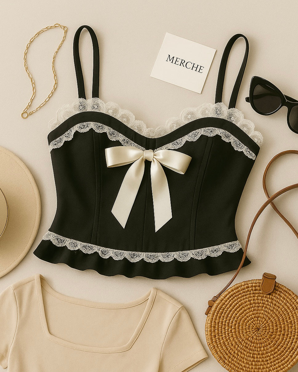 SEASON SEVEN BOW CAMI TOP