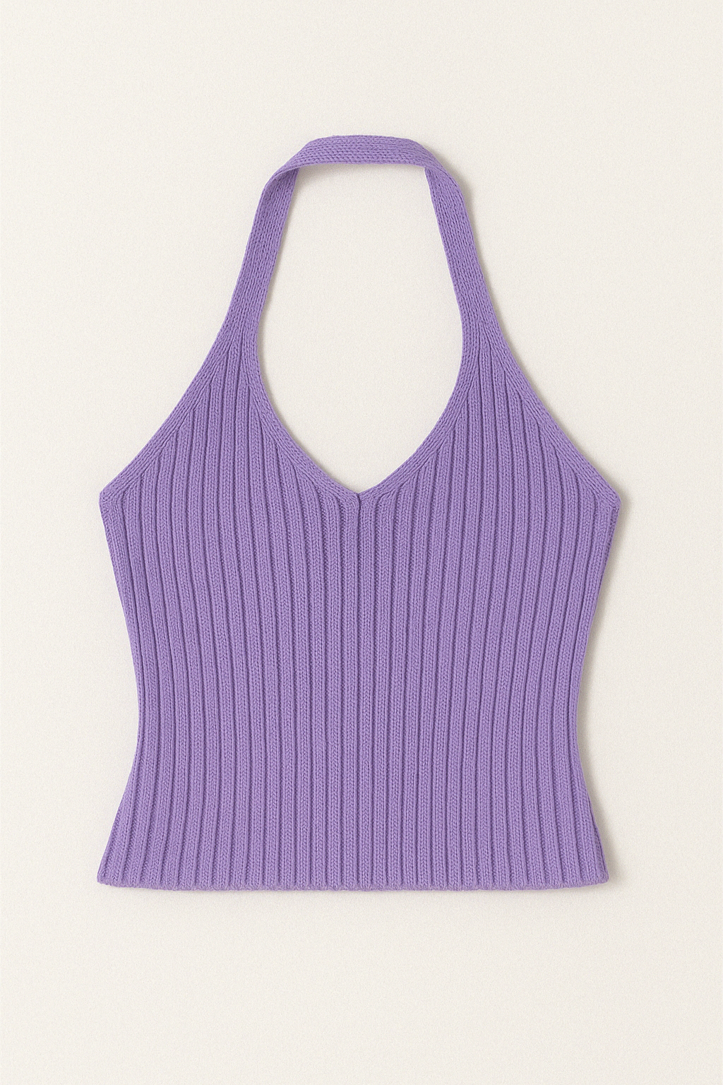 SUMMER ESCAPE LILAC HALTERNECK TOP