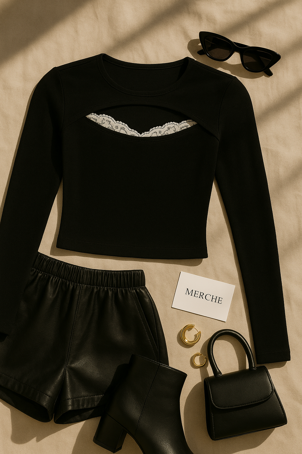 ONLY FOR TONIGHT LONG SLEEVE TOP