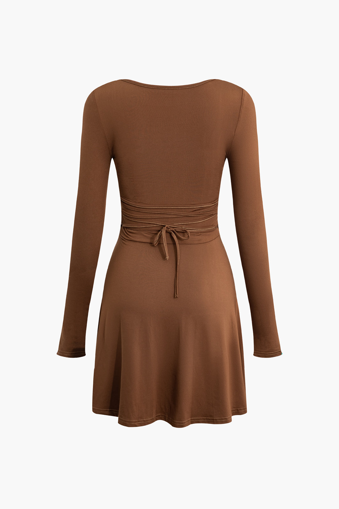 CASTLE STORY BROWN FLARE DRESS