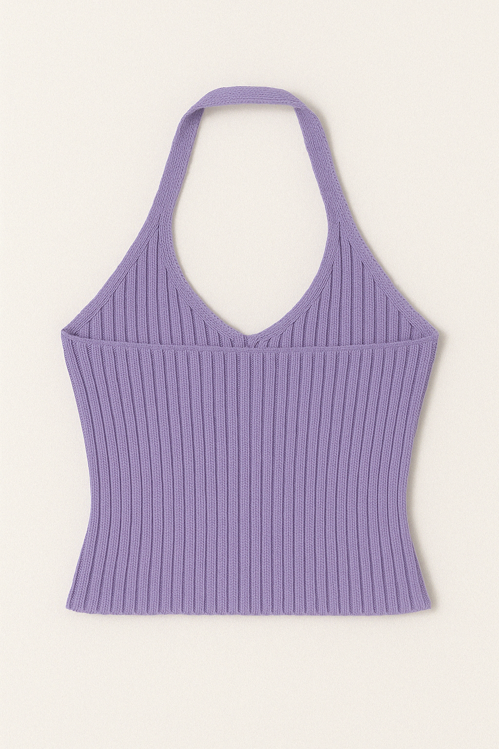 SUMMER ESCAPE LILAC HALTERNECK TOP