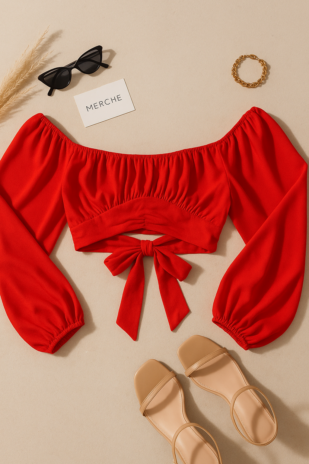 EVENING IN PARIS RED TOP