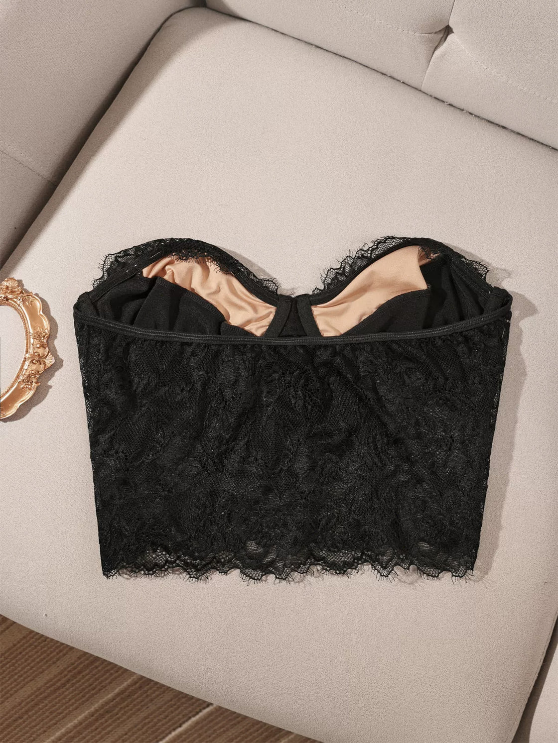 MINE FOR THE NIGHT LACE BUSTIER