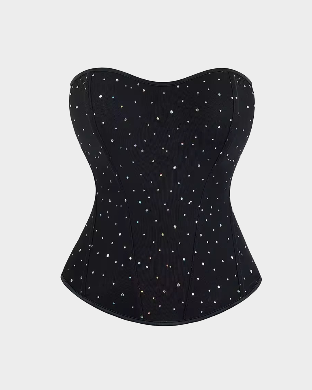 LOCATION MIAMI RHINESTONE EMBELLISHED LUXE CORSET