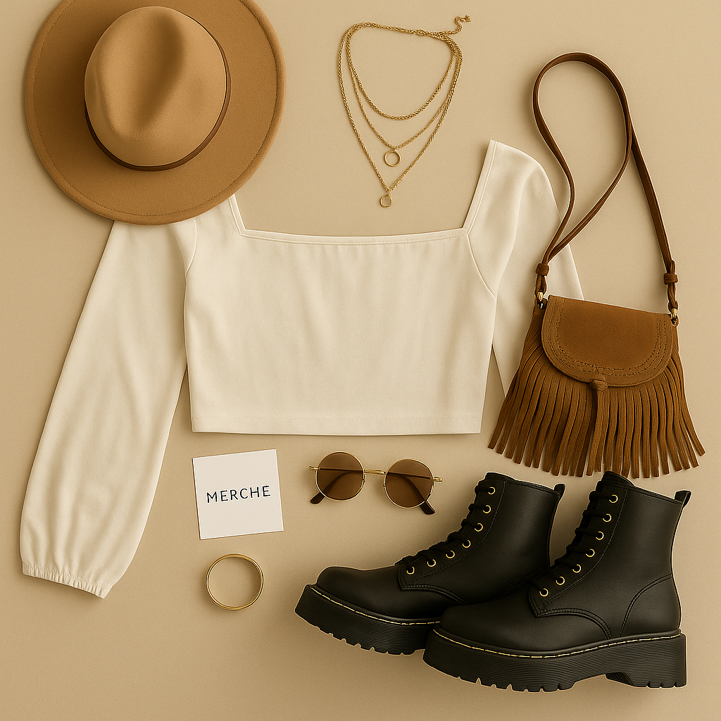 RODEO SIREN WHITE LUXE TWISTED TOP