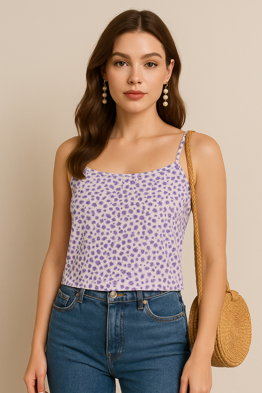 WILD PETAL LILAC CAMI TOP
