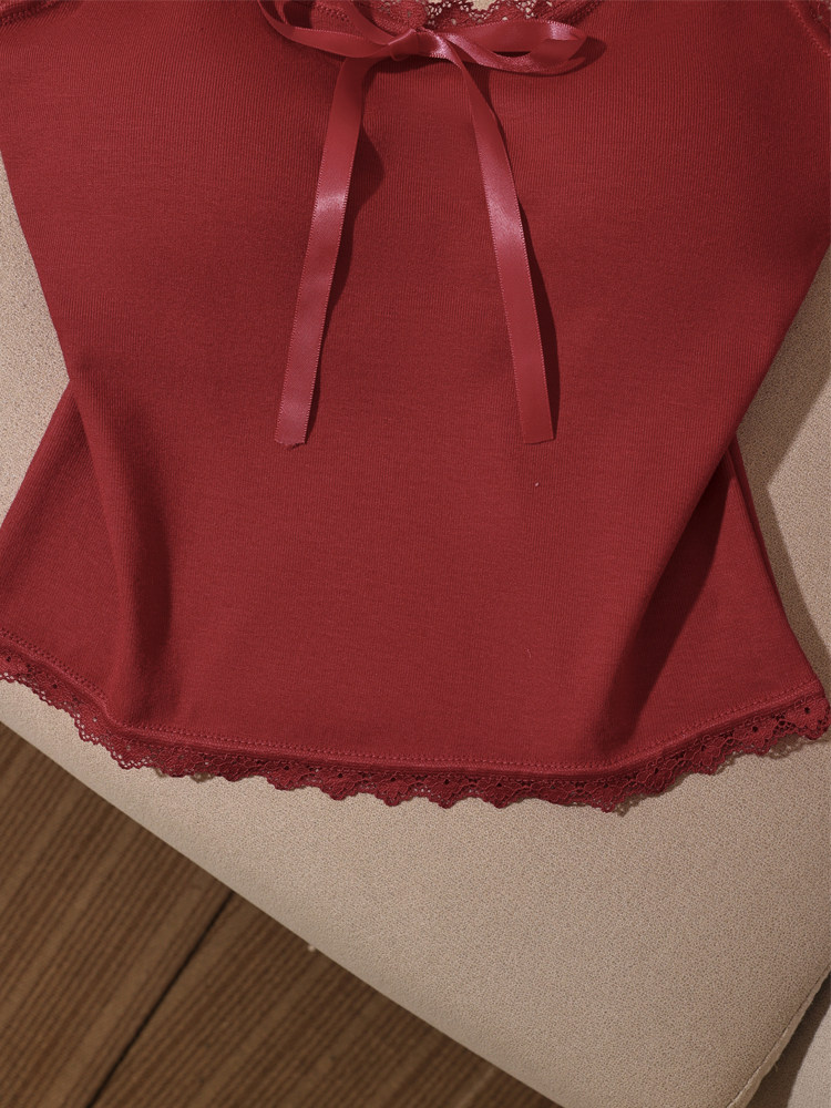 COMPLICATED BABY PADDED HALTERNECK TOP