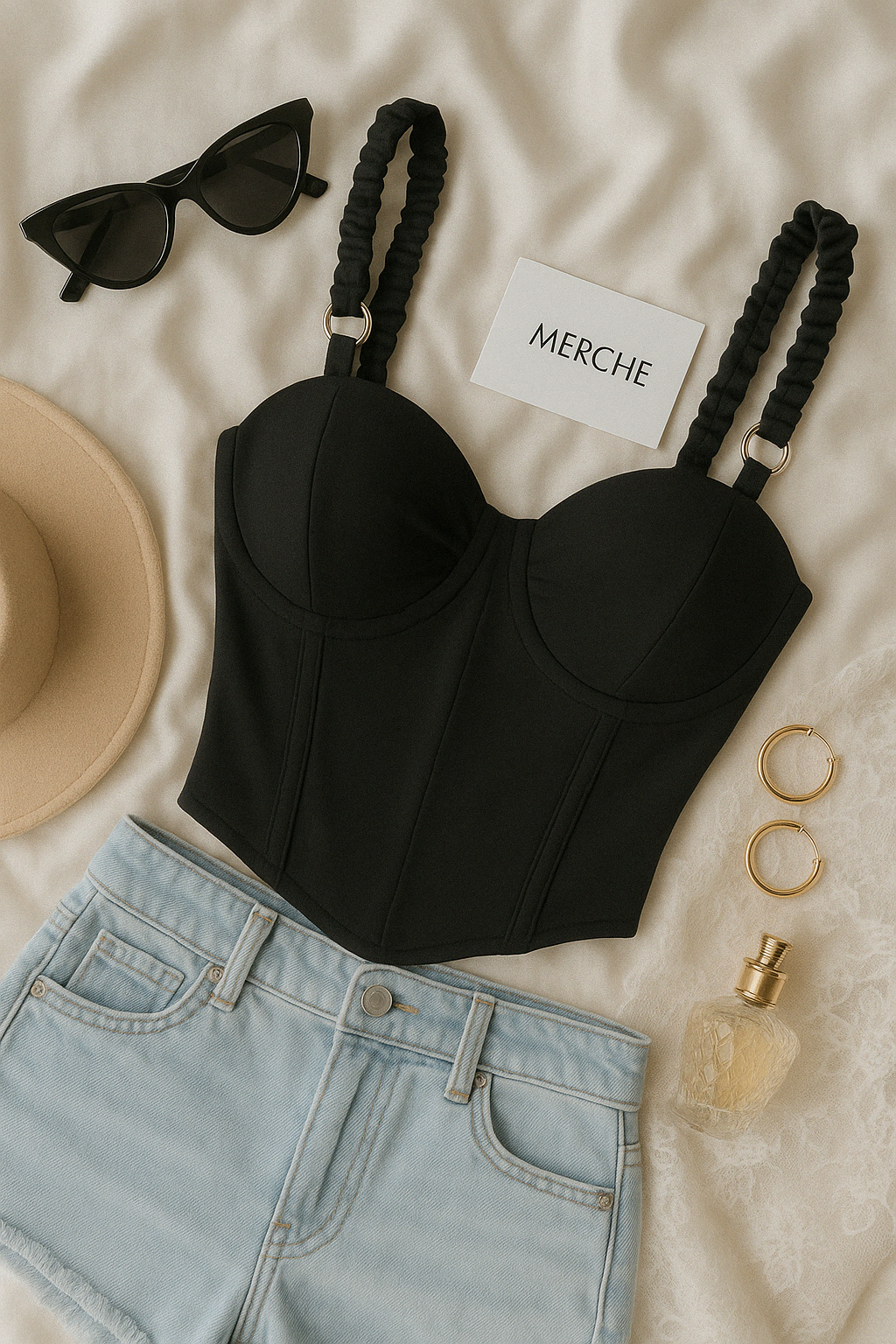SHE OWNS IT PADDED BLACK TOP
