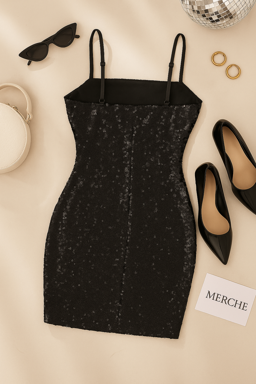 LIMELIGHT QUEEN SEQUIN DRESS