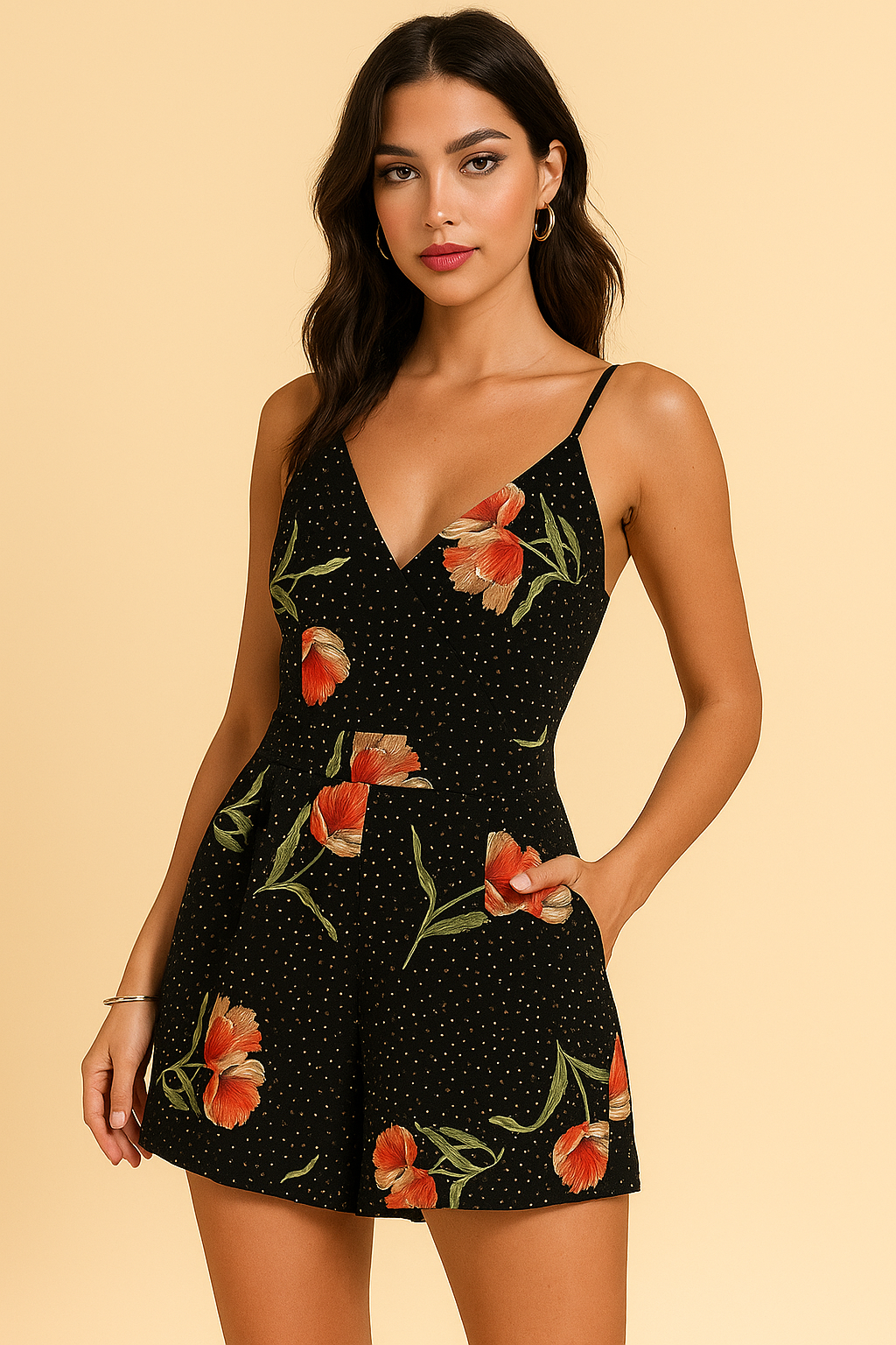 GINNY FLORAL JUMPSUIT