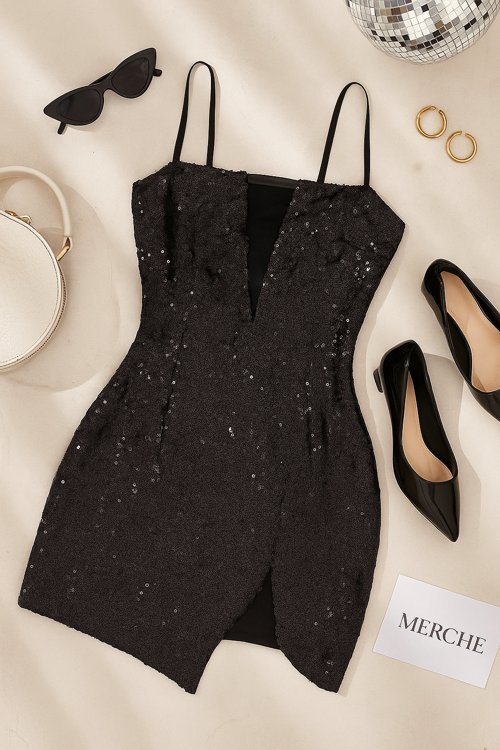 LIMELIGHT QUEEN SEQUIN DRESS