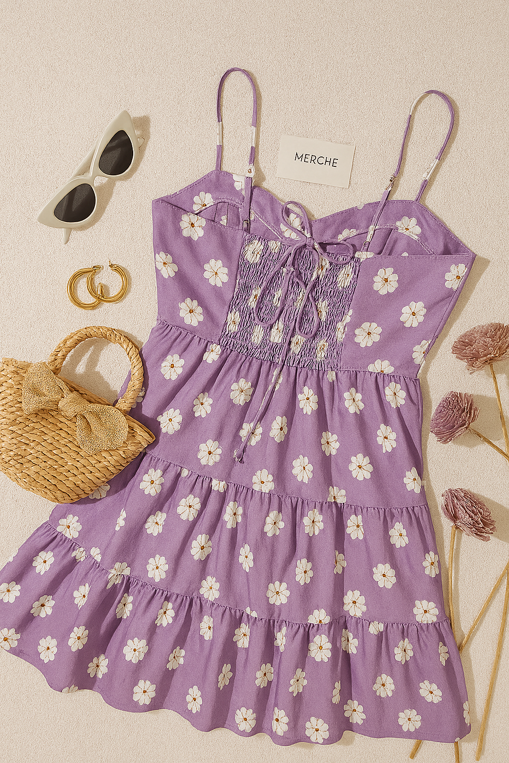 HEART IN THE SUN FLORAL DRESS