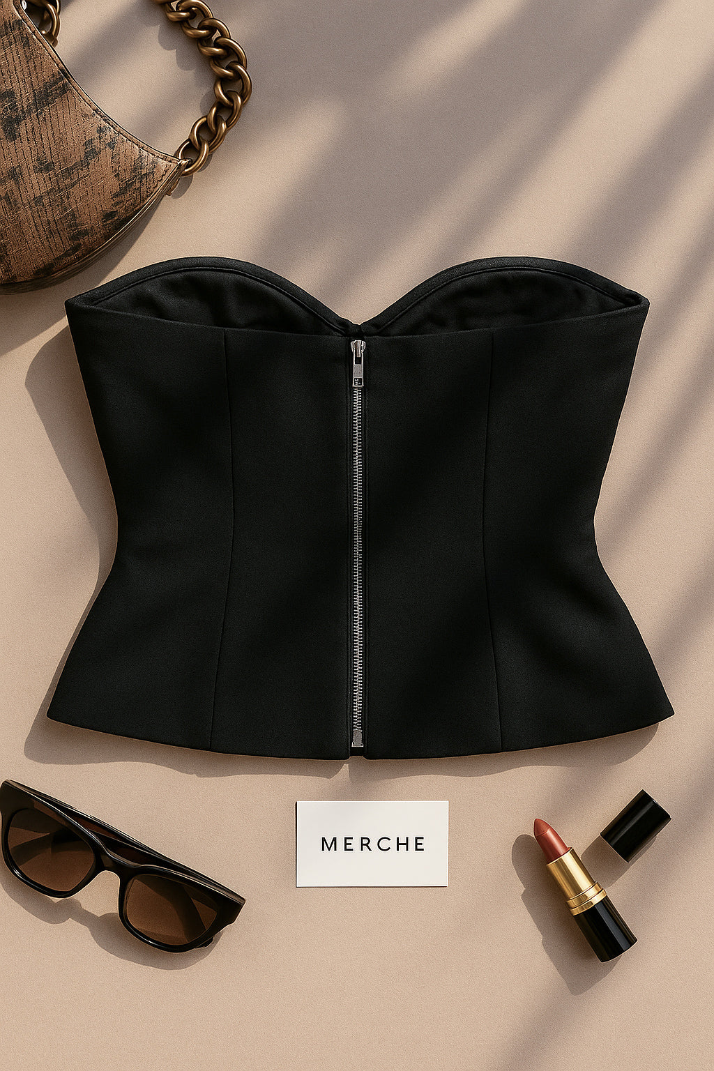 STRAIGHT FIRE MESH OVERLAY SWEETHEART CORSET