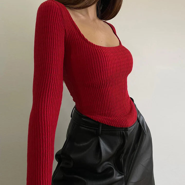PIECES CHARM RED TOP