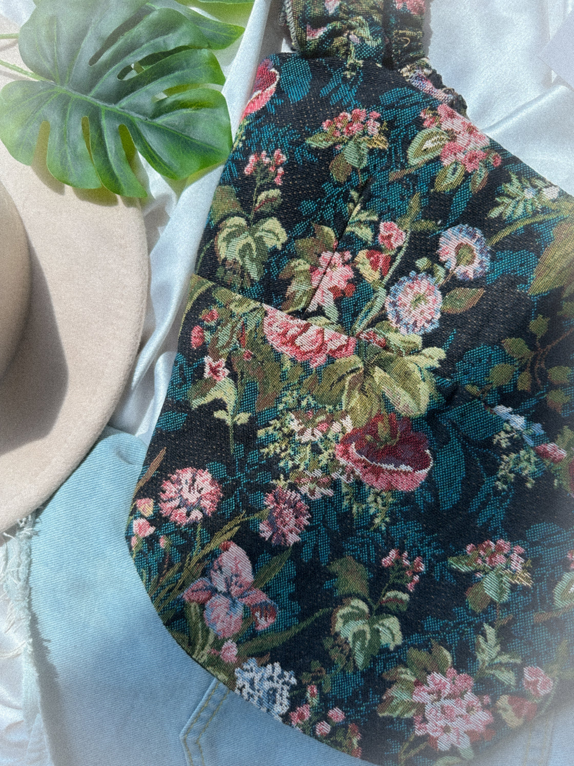TALES OF ME JACQUARD PADDED TOP
