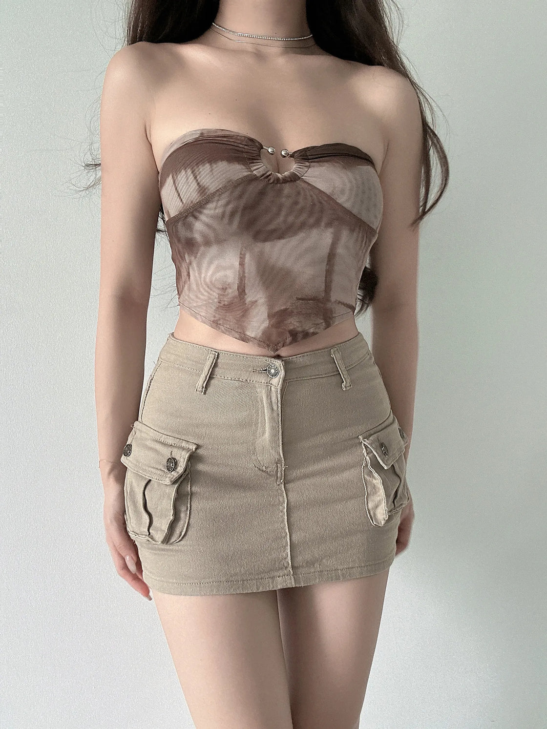 COOLNESS CALLING MESH CAMI TOP