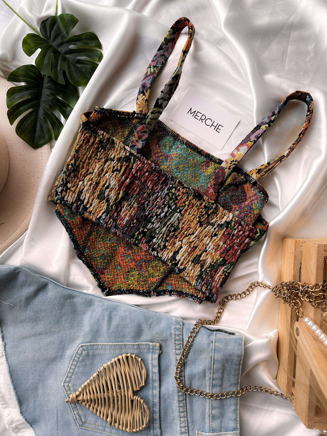 HONEYMOON BLISS JACQUARD TOP