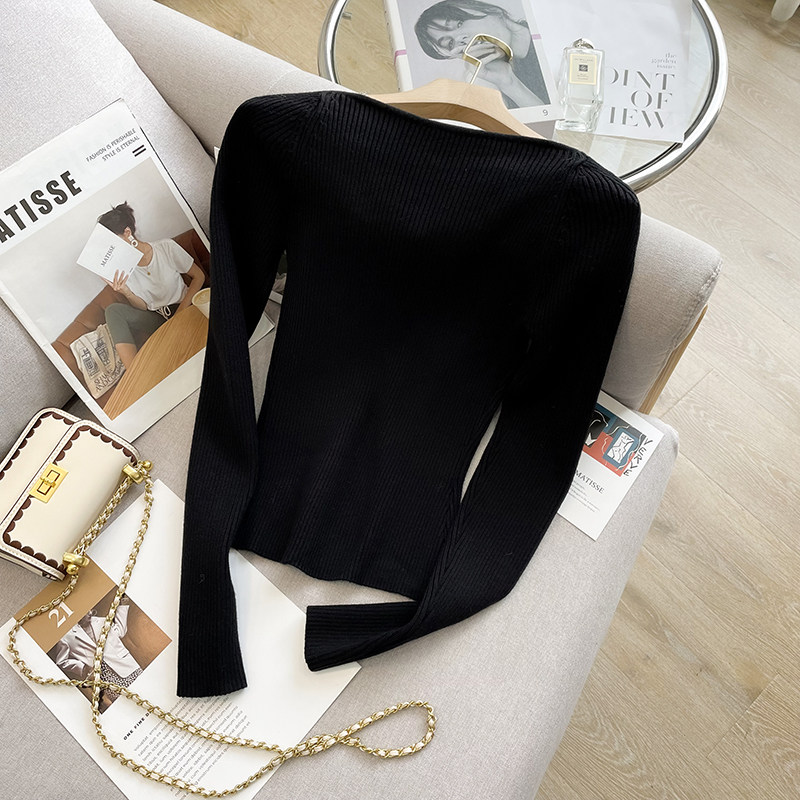 RICH GIRL ENERGY DIAMOND STRAP KNITTED TOP