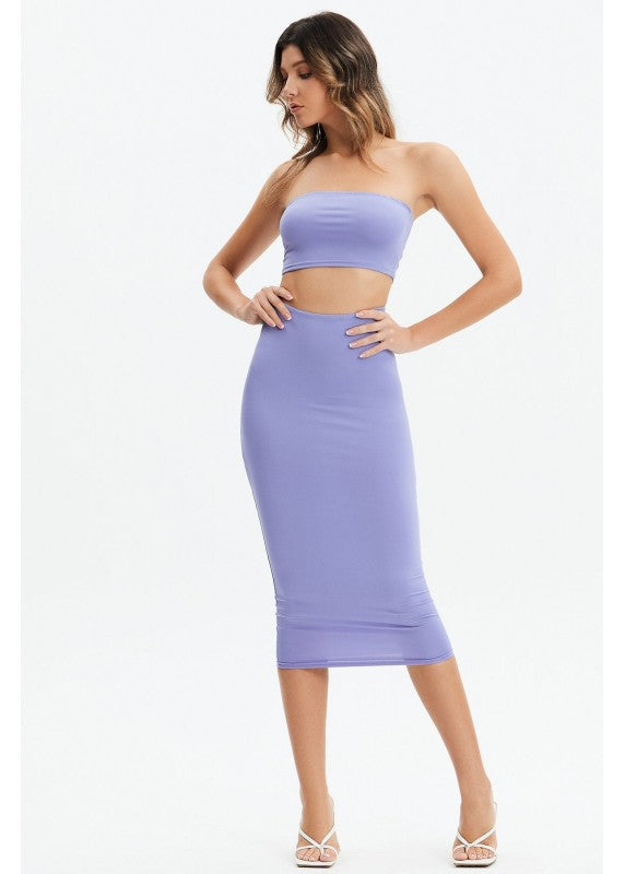 MERCHE STUDIO CLASSIC PURPLE CO-ORD SET