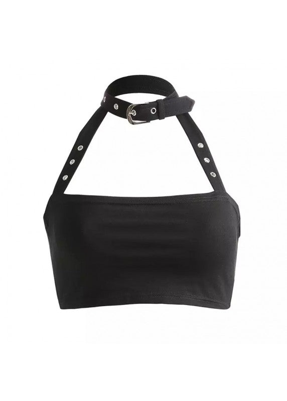 JILDA CHOKER NECK TOP