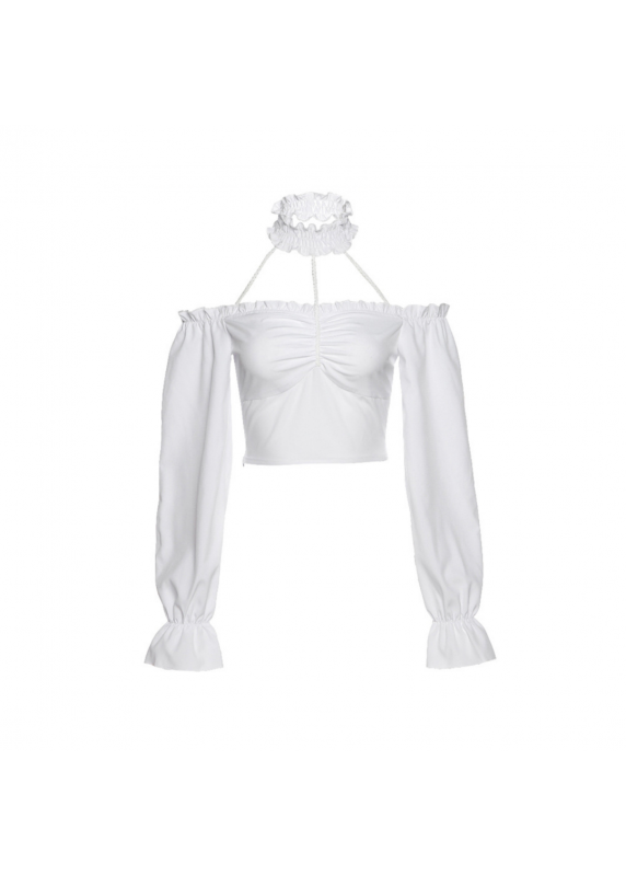OFFBEAT MUSE CHOKER WHITE TOP