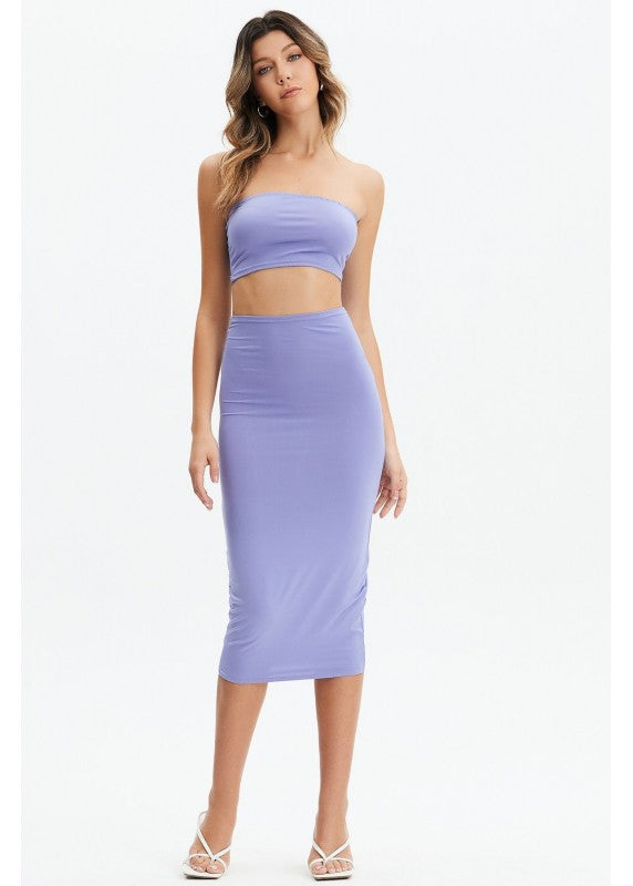 MERCHE STUDIO CLASSIC PURPLE CO-ORD SET