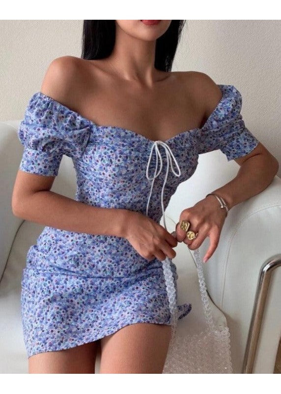 IBIZA SUMMER FLORAL DRESS