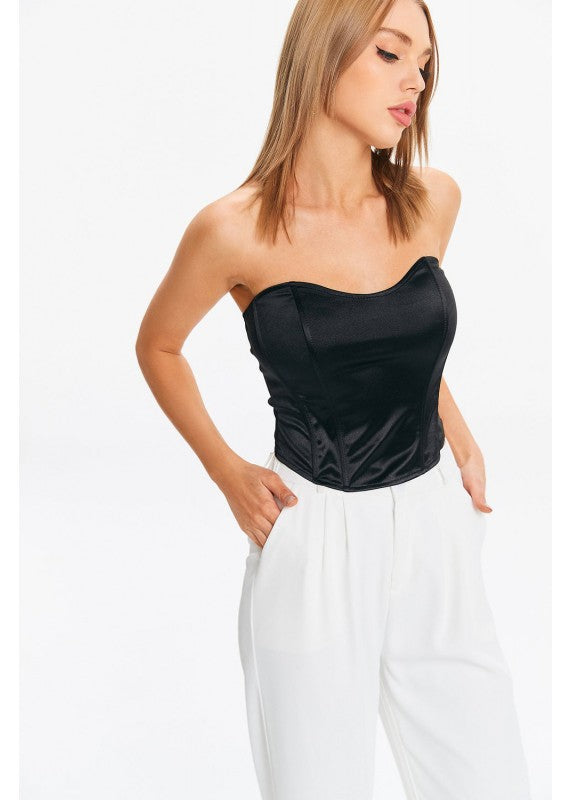MAJESTIC YOU BLACK CORSET