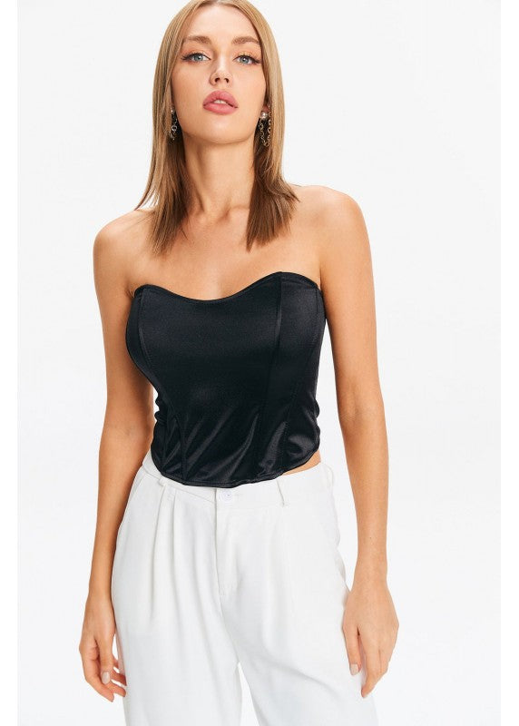 MAJESTIC YOU BLACK CORSET