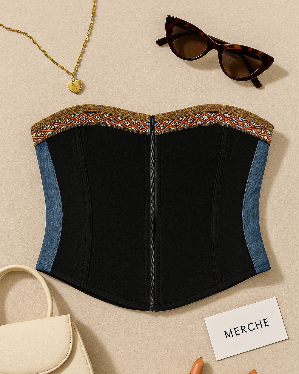 GODDESS ENERGY EMBELLISHED LUXE CORSET