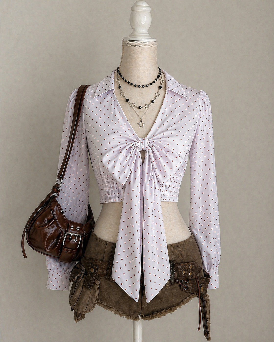 RIDING AROUND AMSTERDAM POLKA BOW TOP