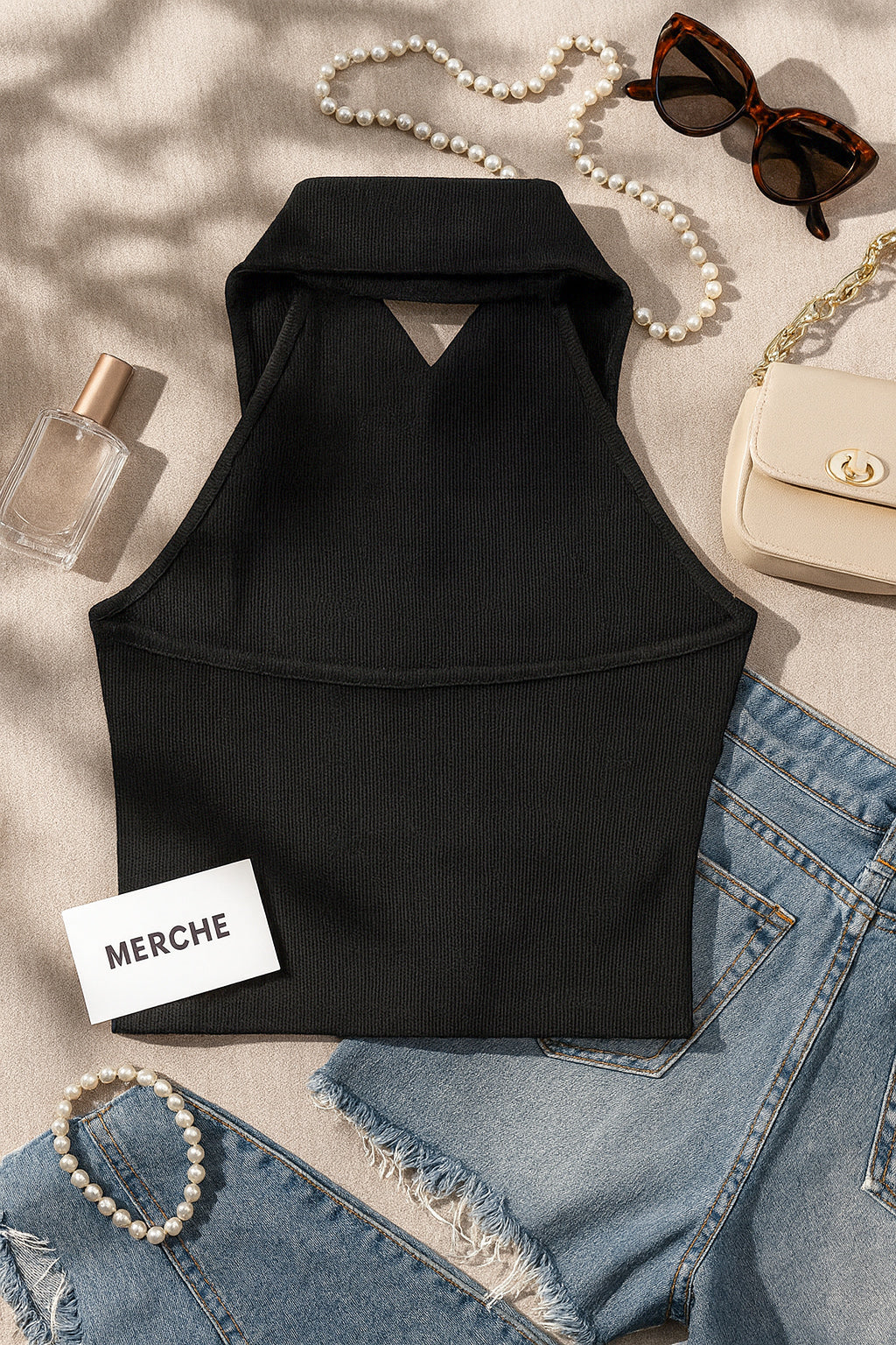 JERRI HALTERNECK TOP