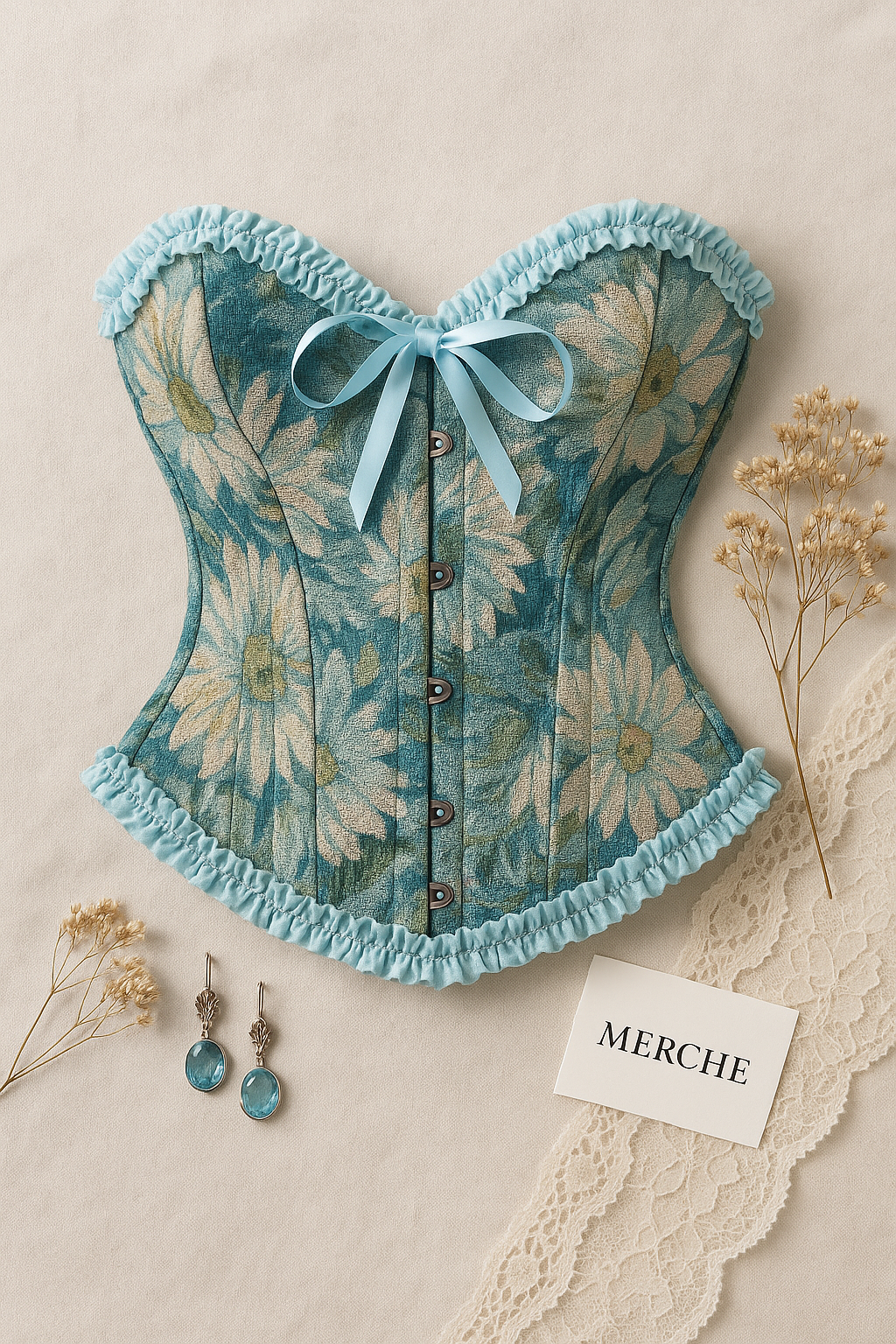 HOLIDAY MAGIC JACQUARD LUXE CORSET
