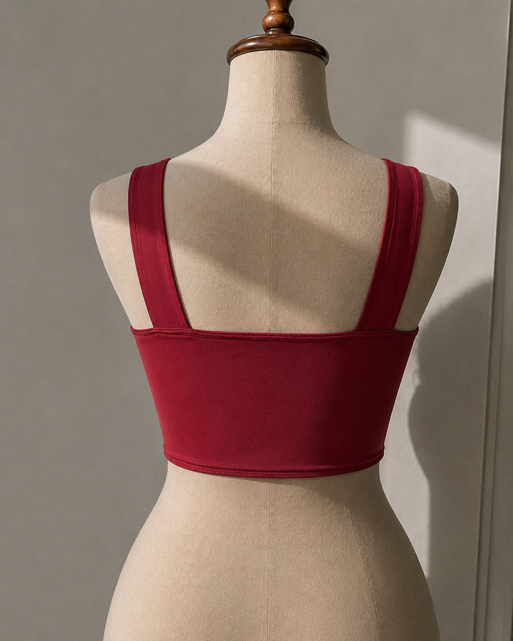 YOUR EX CALLED PADDED MESH OVERLAY BONING DETAIL RED CORSET