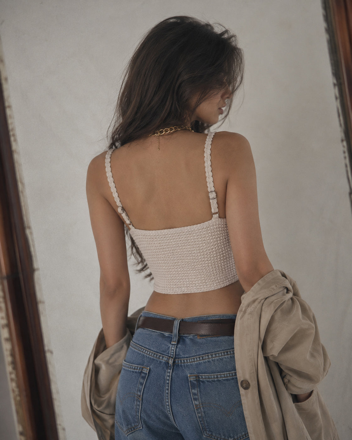 WARM BABY KNITTED CAMI TOP