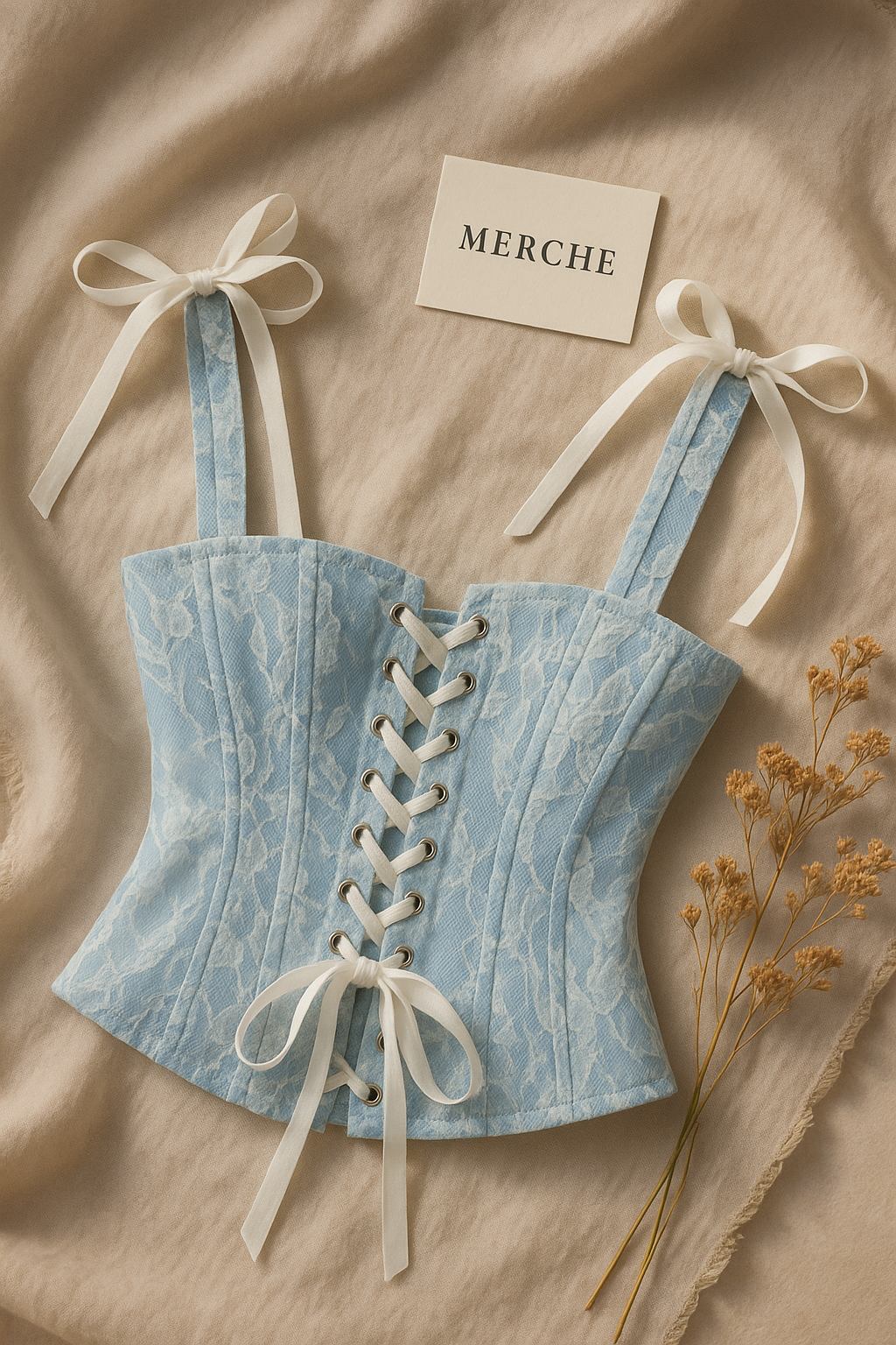 NEXT MOVE BONING LACE CORSETRY TOP