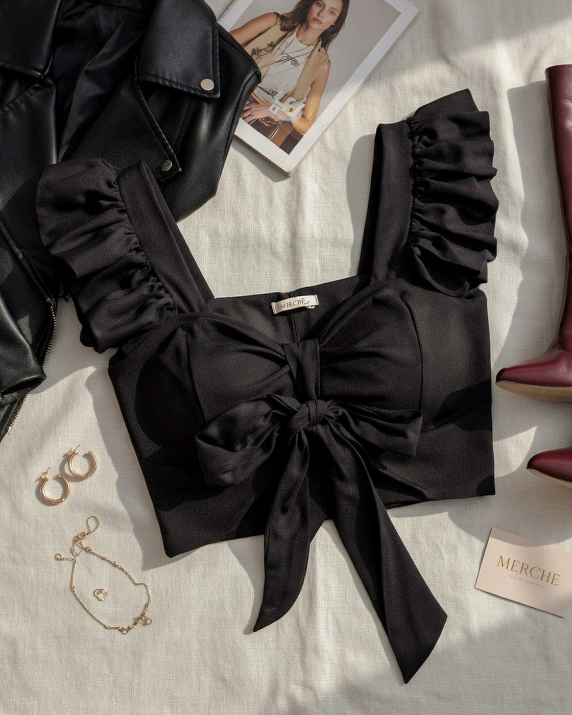 JUST LIKE YOU PADDED BLACK TOP