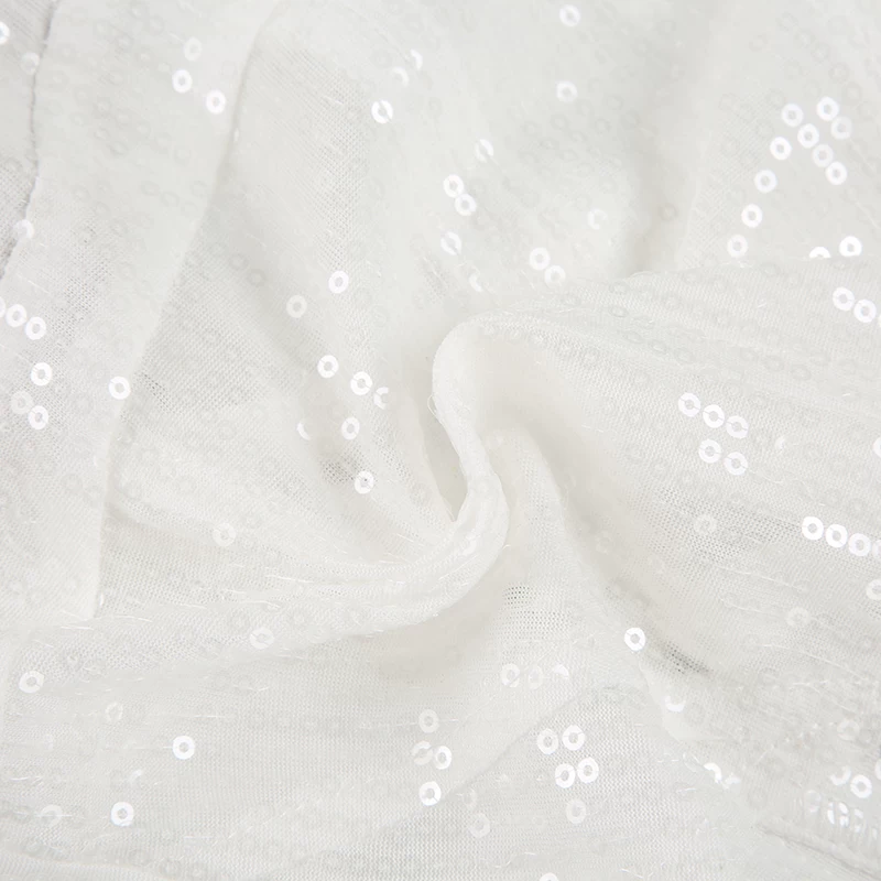 NOON MOON SEQUIN CONTRAST CORSET STYLE TOP