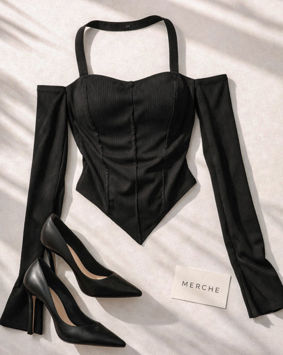 GOING TO SCHOOL CHOKER BLACK TOP