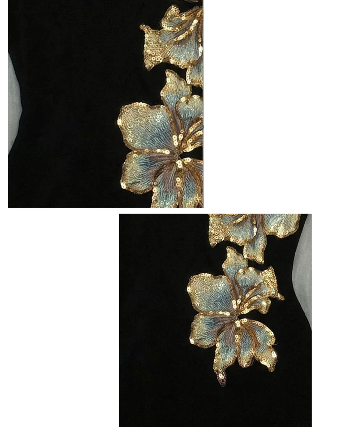 MANHATTAN GIRL SEQUIN EMBROIDERED CAMI TOP