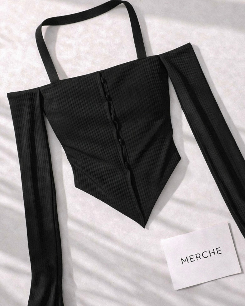 GOING TO SCHOOL CHOKER BLACK TOP