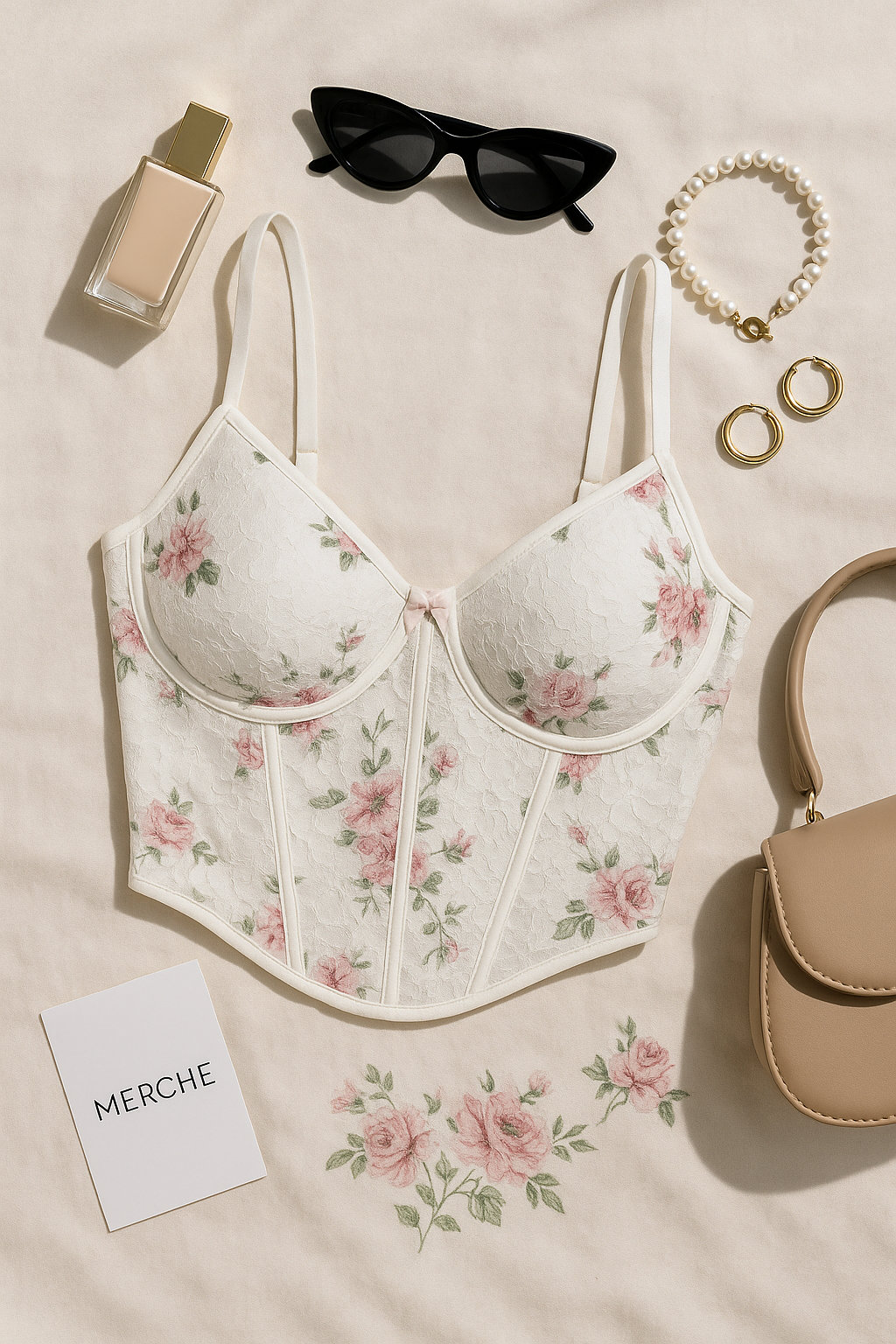 GOLDEN HOUR LACEY BRALETTE TOP