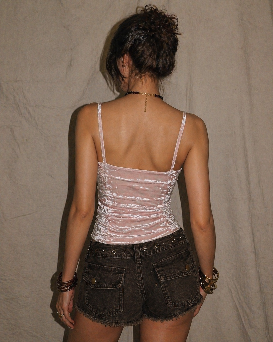 OFFLINE AURA VELOUR CAMI TOP