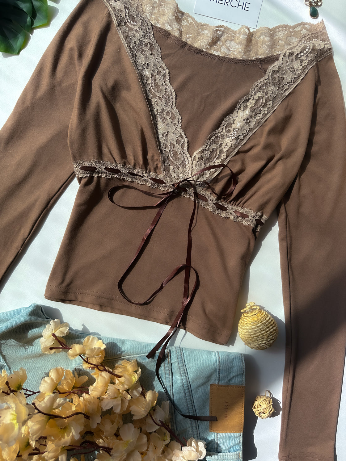 SINGLES ERA BROWN TOP